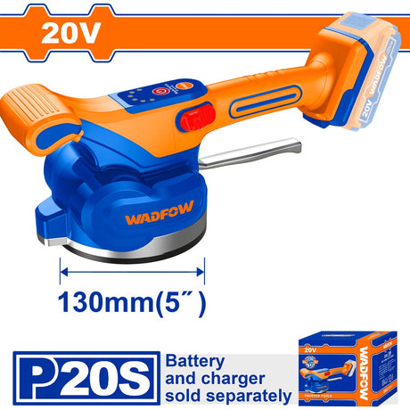 Wadfow WTVM1D125 / WTVM1D12 P20S/20V Lithium-Ion Cordless Tile Vibration Machine