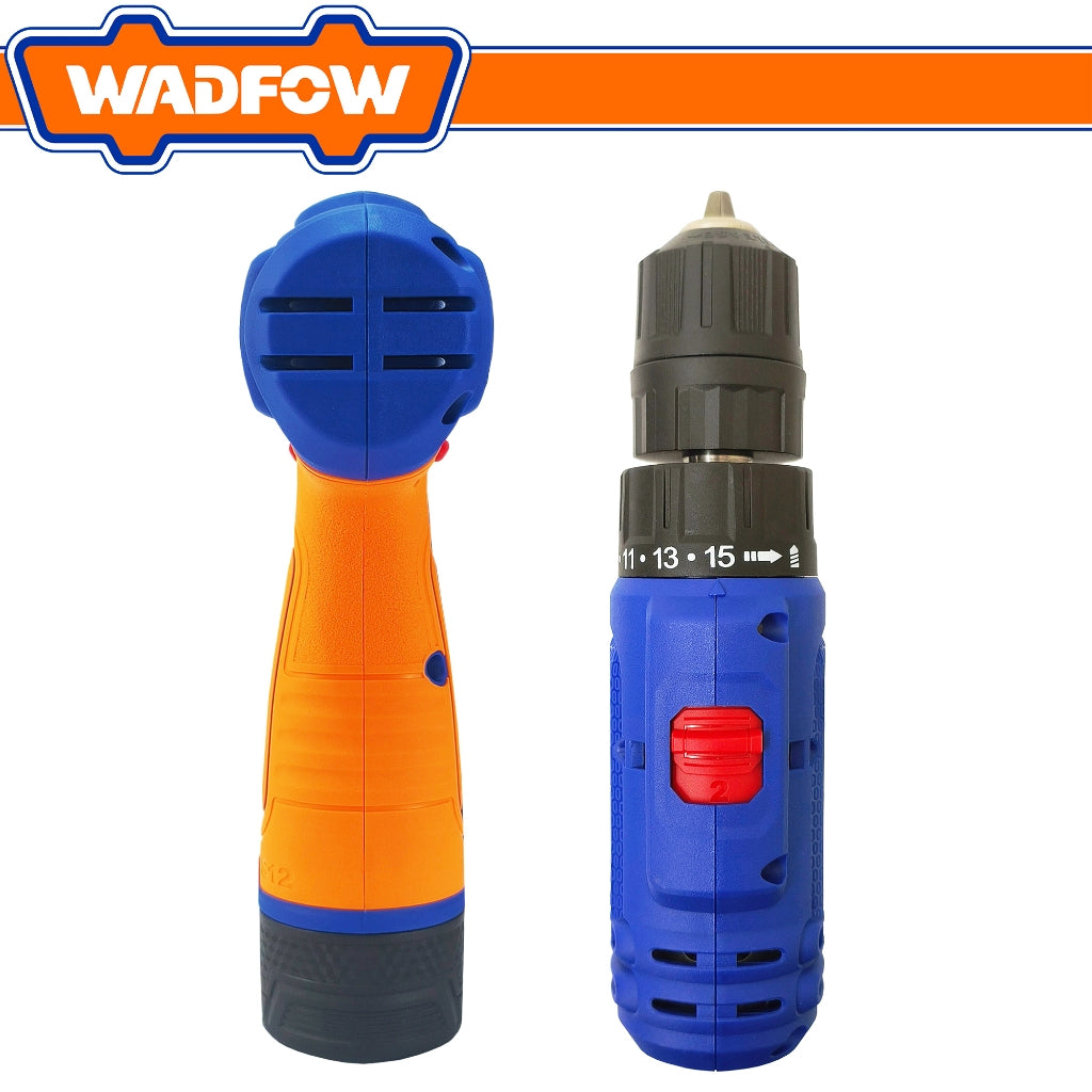 Wadfow  S12 Series Lithium-Ion Cordless Drill 12V 20Nm w/ Battery WCDS565 WAD-CT