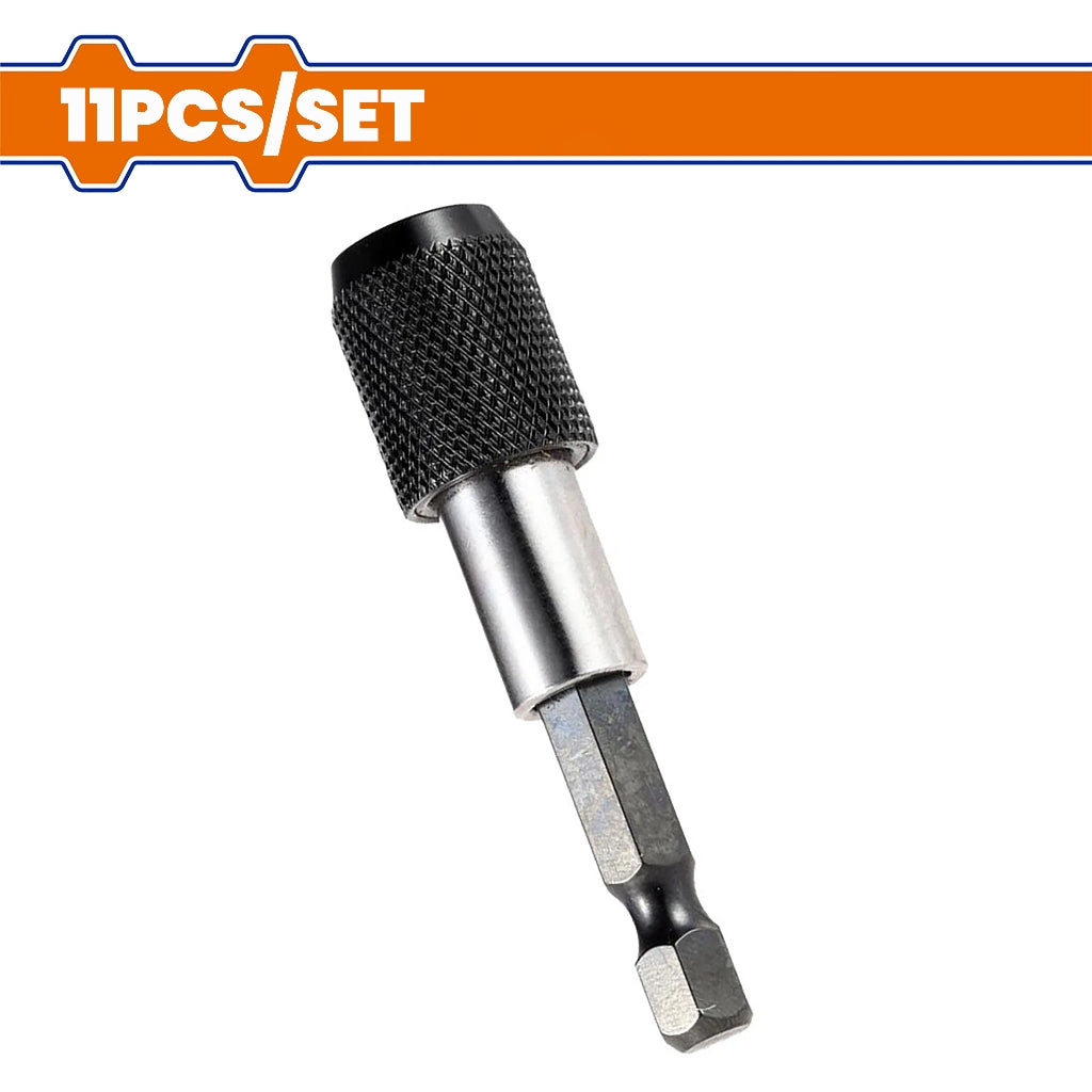 Wadfow  11PCS/Set Cr-V Material Screwdriver Bits WSV8K31 WAD-HT