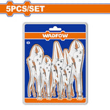 Wadfow 5pieces/Set Carbon Steel Locking Pliers Set WLP5405 WAD-HT