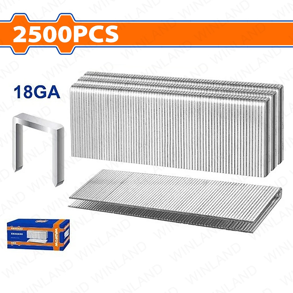 Wadfow Crown Staple Set of 2500-PCS (25mm WNA18252 | 40mm WNA18402) SOLD Per Box WAD-HT