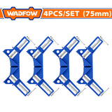 Wadfow 4pieces/Set Aluminum Alloy Heavy duty Miter Corner Clamp 75mm(3in) WACC4504 WAD-HT