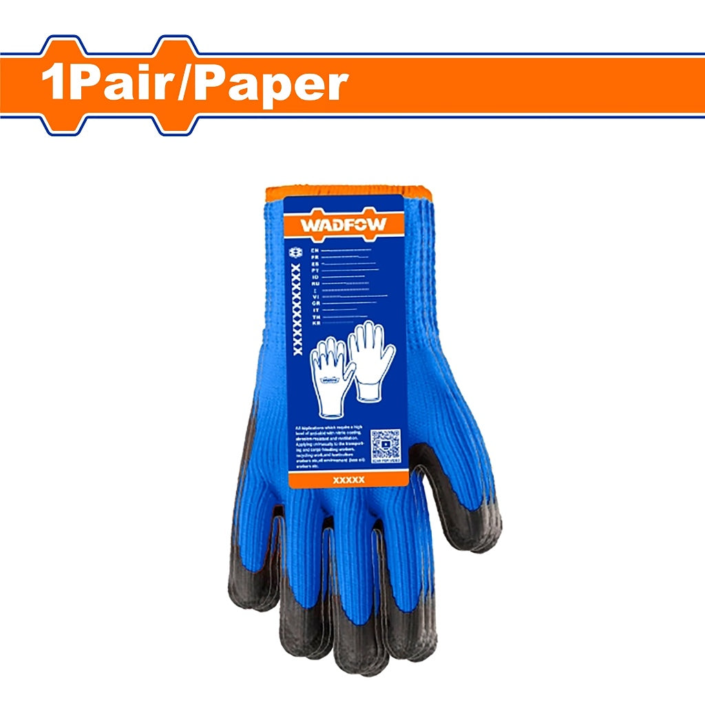 Wadfow  Industrial High Grade Hand Protection Cold Grip Latex Gloves (XL) WXG3803 WAD-HT