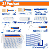 Wadfow  23-in-1 Cylinder Brush Set / Paint Set WCB3H23 WAD-HT