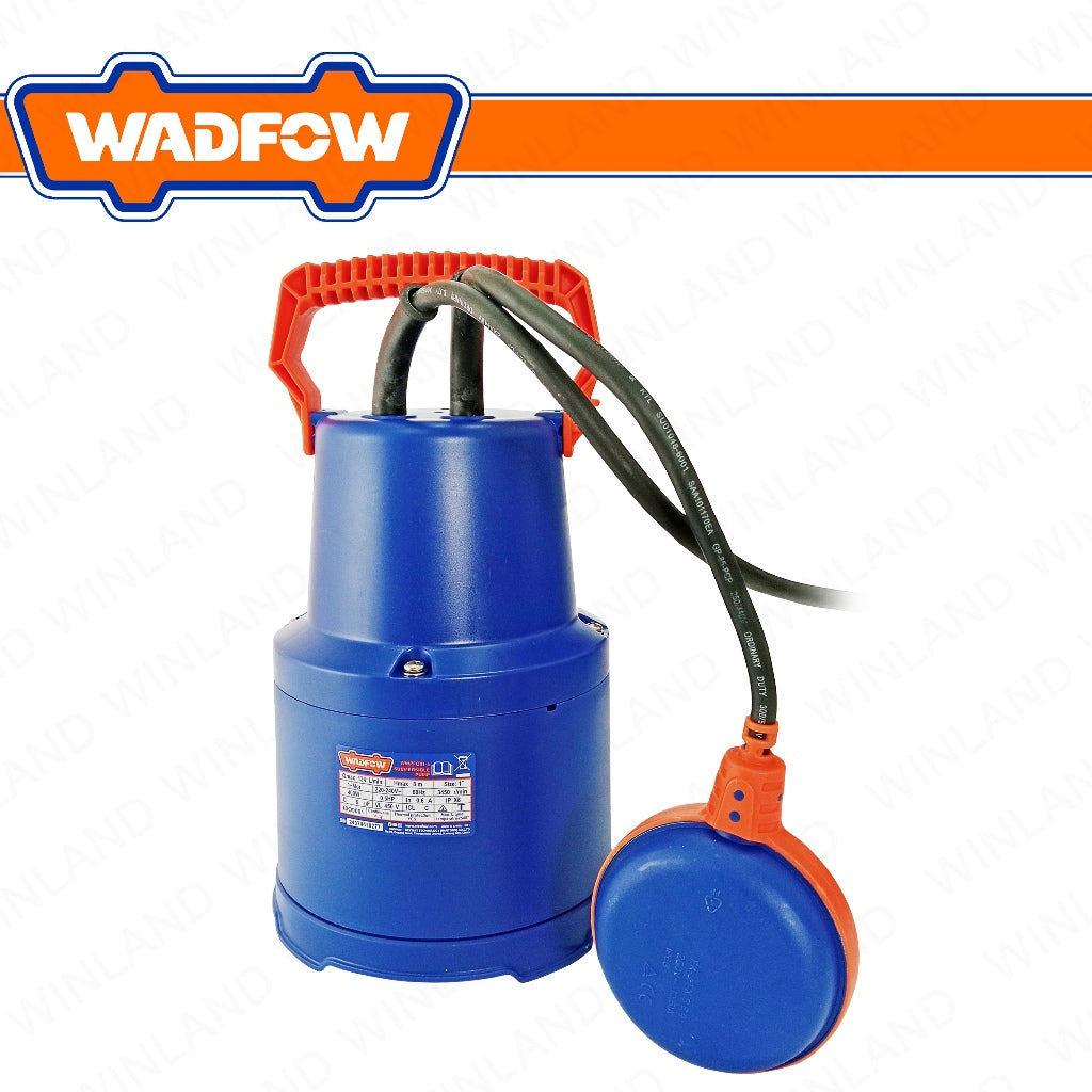 Wadfow 400W(0.5HP) Single Phase Submersible Water Pump For Clean Water WWPFQ01-5 WAD-PT