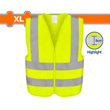 Wadfow High Reflective Strip / Reflection Vest With Tricot Waistcoat (WHT)