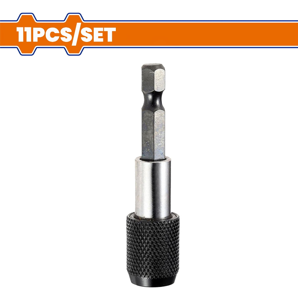 Wadfow  11PCS/Set Cr-V Material Screwdriver Bits WSV8K31 WAD-HT