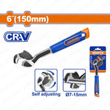 Wadfow by Winland 6in/8in/10in/12in Self Adjusting Steel Pipe Wrench WAD-HT