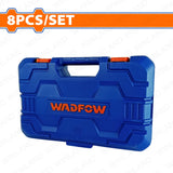 Wadfow Set of 8-Pieces 3/4inches Dr. Deep Impact Socket Set WMS4D09 WAD-HT