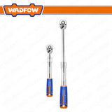 Wadfow  1/2inches 320-450mm Cr-V/Cr-Mo Extendable & Adjustable Ratchet Wrench WRW5212