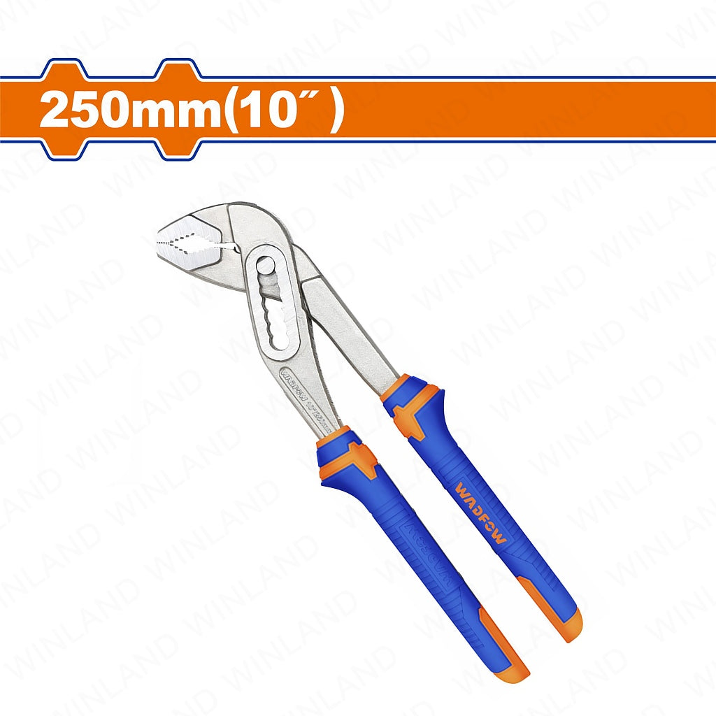 Wadfow 10inches/250mm Heavy duty Industrial Pump Pliers WPL9C10 WAD-HT