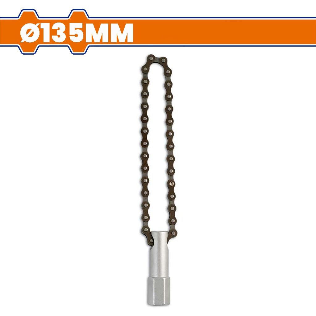 Wadfow  1/2-inches Square Drive Chain Oil Filter Chain Wrench Ø135mm WUL2550 WAD-HT