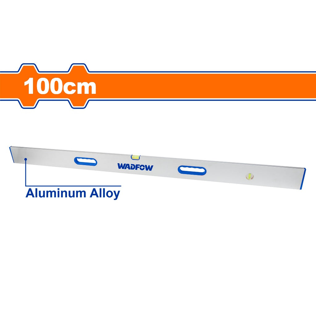 Wadfow  3PCS/Set Aluminum Spirit Level Set with High Accuracy Vials WSL56G03 WAD-HT
