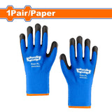 Wadfow  Industrial High Grade Hand Protection Cold Grip Latex Gloves (XL) WXG3803 WAD-HT