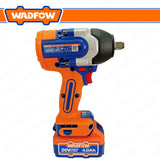 Wadfow by Winland P20S/20V Brushless Motor Lithium-Ion Cordless Impact Wrench 780NM WCD1B78 WAD-CT