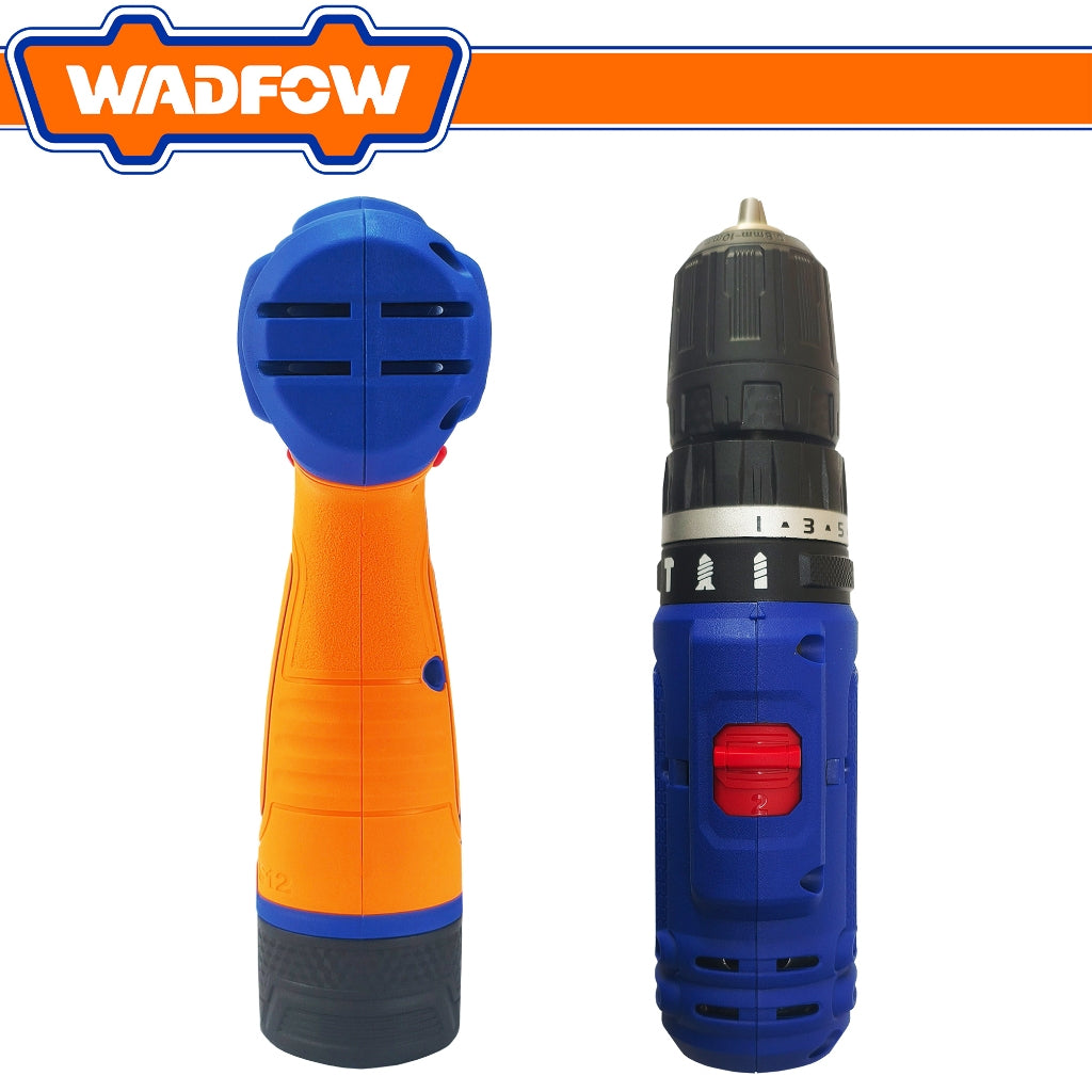 Wadfow  S12 Series Lithium-Ion Cordless Drill 12V 20Nm w/ Battery WCDS5681 WAD-CT