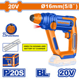 Wadfow P20 Series Lithium-Ion 20V Cordless Rotary Hammer WLM1516 | WLM1B161 (WCT)