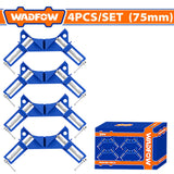 Wadfow 4pieces/Set Aluminum Alloy Heavy duty Miter Corner Clamp 75mm(3in) WACC4504 WAD-HT
