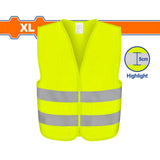 Wadfow High Reflective Strip / Reflection Vest With Tricot Waistcoat (WHT)