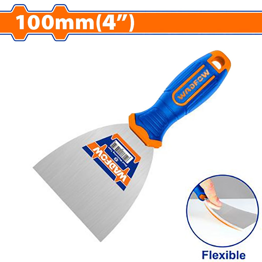 Wadfow 2.5in(63mm)-6in(150mm) Putty Trowel Stainless With Flexible Blade WPT2325|WPT2306
