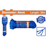 Wadfow 100% Polyethylene Nylon Rope Use for Binding Woods & Trees SOLD PER METERS WRZ13 (WHT)