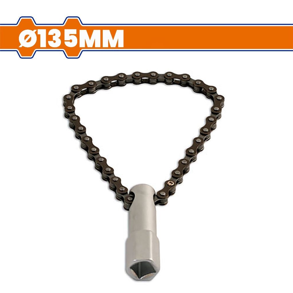 Wadfow  1/2-inches Square Drive Chain Oil Filter Chain Wrench Ø135mm WUL2550 WAD-HT