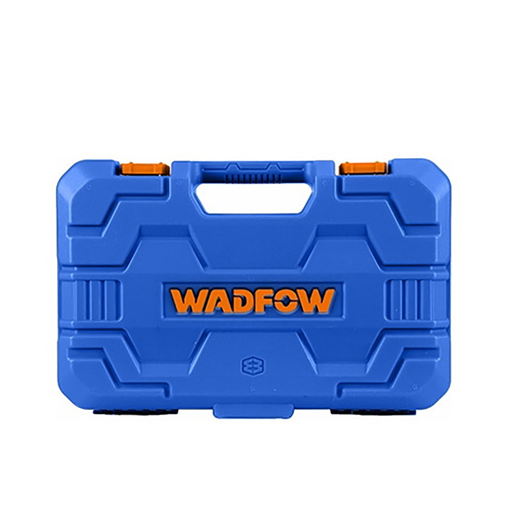 Wadfow 43PCS/Set Chrome Plated 1/4inches and 1/2inches Socket Set WST3D43 WAD-HT