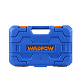 Wadfow 43PCS/Set Chrome Plated 1/4inches and 1/2inches Socket Set WST3D43 WAD-HT