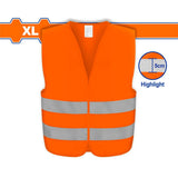 Wadfow High Reflective Strip / Reflection Vest With Tricot Waistcoat (WHT)