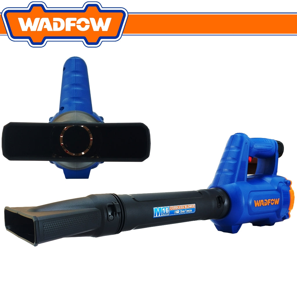 Wadfow by Winland M6/16V Lithium-Ion Cordless Air Blower w/2pcs battery & Charger WBLP16182 WAD-CT