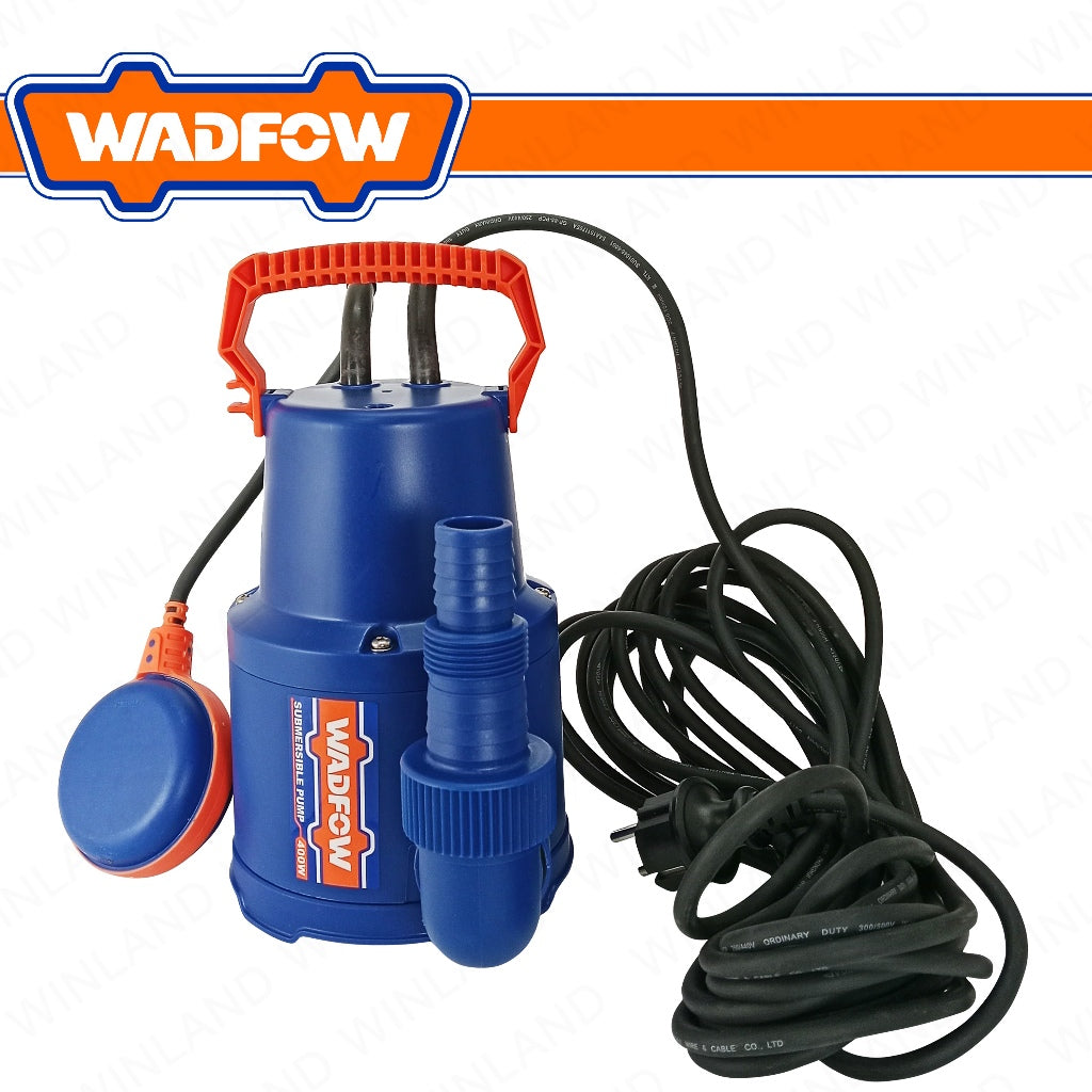 Wadfow 400W(0.5HP) Single Phase Submersible Water Pump For Clean Water WWPFQ01-5 WAD-PT
