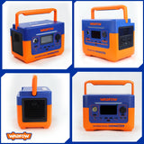 Wadfow Portable Power Station with Smart LCD Screen (WHT)