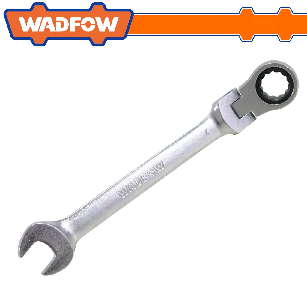 Wadfow by Winland Flexible 180° Ratchet Spanner Chrome Plated 14 mm WAD-HT