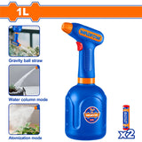 Wadfow Battery Powered Sprayer 3.0V with 1.0 Liters & 1.4 Bar Working Pressure WBSY3701 (WHT)