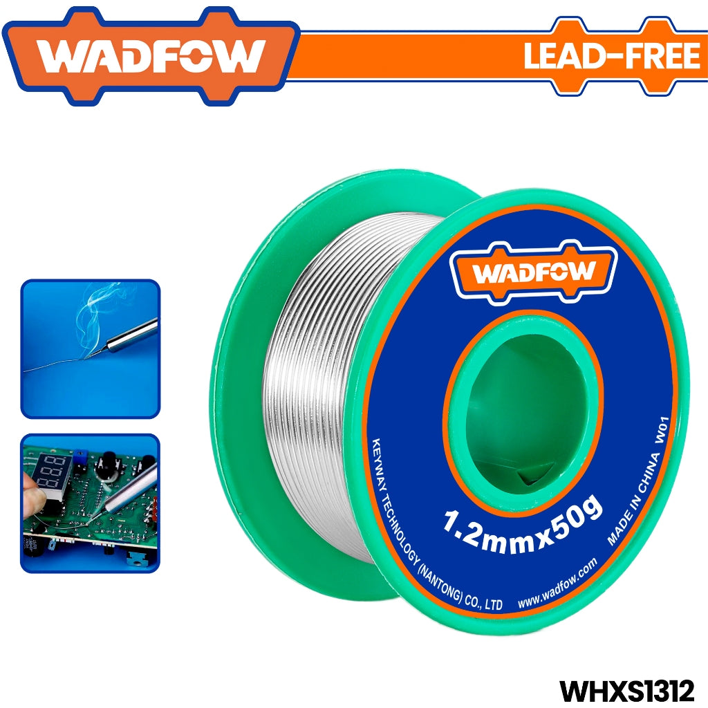Wadfow 50g Lead-Free Solder Wire (WHT)