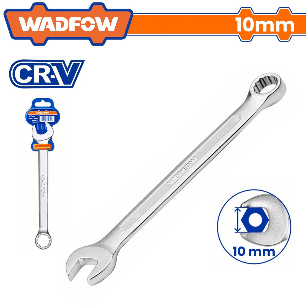 Wadfow by Winland CR-V Steel Combination Spanner Matte Finish - WAD-HT
