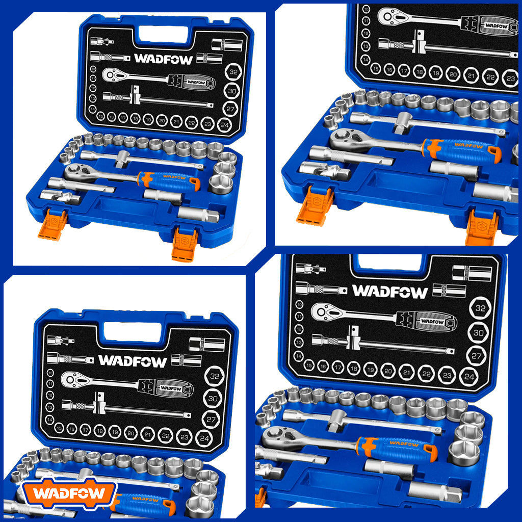 Socket Set Multifunctional Wrenches 25Pcs 1/2 Inches WST2D25