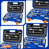 Socket Set Multifunctional Wrenches 25Pcs 1/2 Inches WST2D25