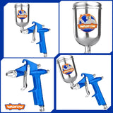 Gravity Type Air Spray Gun 100cc Car Paint Base Coat for Air Compressor