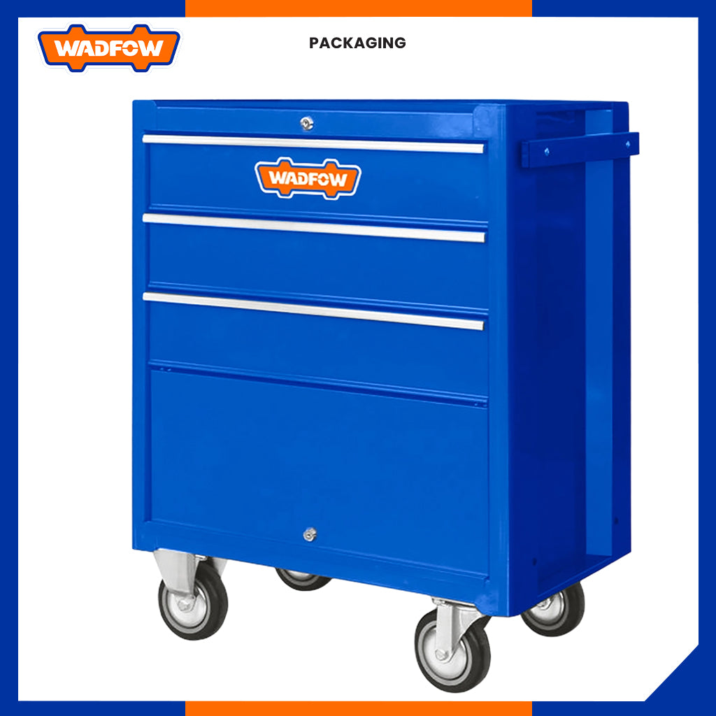 Roller Tool Cabinet Organizer with 3pcs Drawers 688 x 458 x 735mm WCS2A03