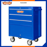 Roller Tool Cabinet Organizer with 3pcs Drawers 688 x 458 x 735mm WCS2A03