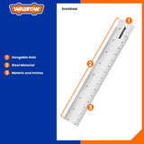 Stainless Steel Ruler 6 Inches WRU1315