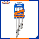 Set of 5PCS Flexible Ratchet Spanner Set WSP5205