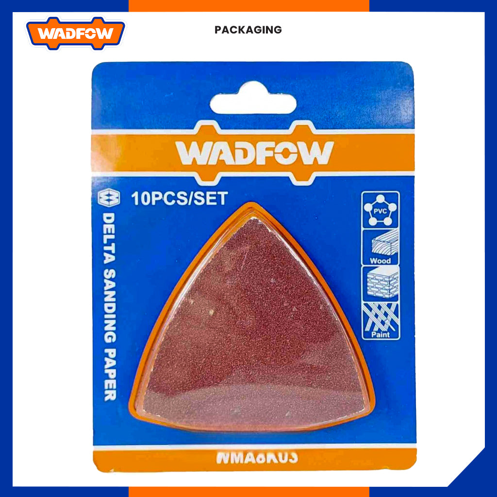 Set of 10pcs Triangular Sandpaper (for Multi-Purpose Burr Cutter) WMA8K03