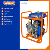 4.5HP Diesel Engine Water Pump 50mm,2inches/533Liters WDW1A20