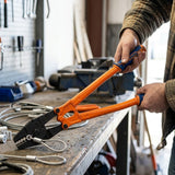 Wadfow Wire Rope Crimping Pliers 24" with Drop Forged & Heat Treated Jaws Forging