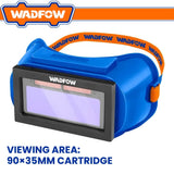 Wadfow Auto-Darkening Welding Goggle ( Eyeglass/Face ) Protector WWA2800 (WHT)