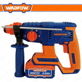 Wadfow P20S/20V Brushless Motor Lithium-Ion Cordless Rotary Hammer 2.0J WLM15225 (WCT)