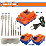 Wadfow P20S/20V Brushless Motor Lithium-Ion Cordless Impact Drill 92NM WCDP9281 (WCT)
