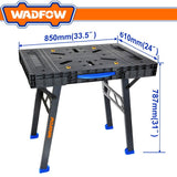 Wadfow Multi-Sided Folding Versatile Worktable (WHT)
